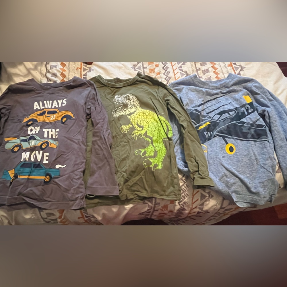 3 pack. 5t Long Sleeve